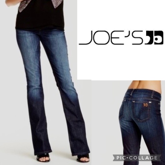 Joe’s Jeans The Honey Fit Ryder Wash Bootcut Dark Blue Size 29 RARE - Picture 1 of 15